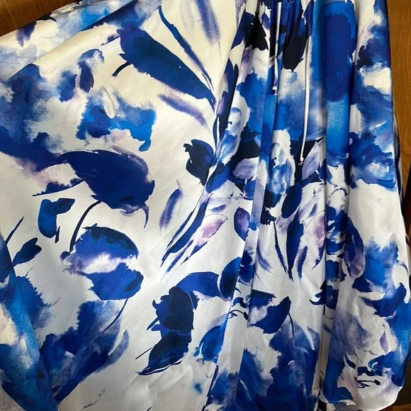 B Darlin abstract floral ball gown (prom, formal dress, maxi dress, wedd attire) - Picture 11 of 12